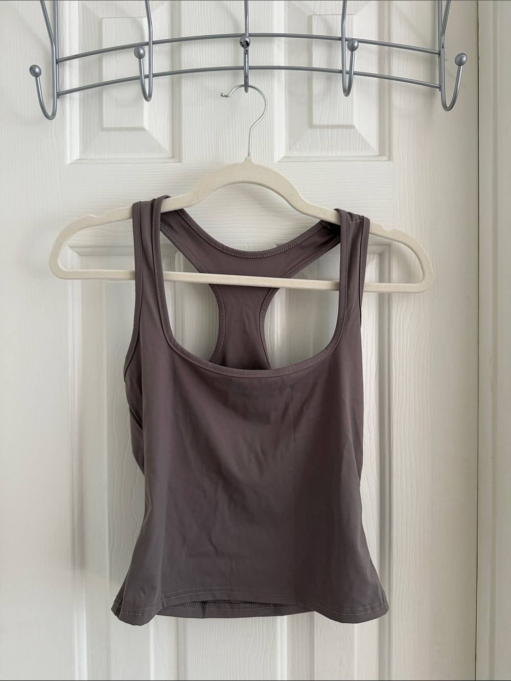 Amazon Women’s Racerback Tank Top - Taupe Brown